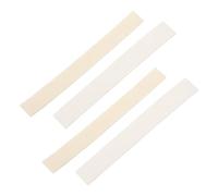 Mikinona 4 piezas Tiras de Fieltro para Silenciamiento de Flauta y Clarinete Autoadhesivas Reducen Fricción y Ruido Protección para Teclas de Instrumentos de Viento Fácil Instalación y