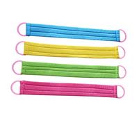 Mikinona 4 Piezas Toalla de Masaje Corporal de Esponja de Ducha Exfoliante y Cepillo de Espalda Accesorios de Limpieza y Cuidado de Casa Color Aleatorio