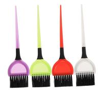 Mikinona 4 Pinceles Aplicadores De Tinte Cabello, Cepillos Para Teñir Profesionales, Tamaño Estándar, Ergonómicos, Para Uso Doméstico y Salón De Peluquería, Color Aleatorio