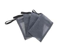 Mikinona 4piezas Bolsas De Jabón Para Barra De Jabón De Funda Colgante Para Baño y Camping Previene La Deslizamiento