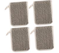 Mikinona 4piezas Jabón De Ducha Bolsa De Jabón De Espuma Para Exfoliante Corporal Ajo Para Usar El Baño