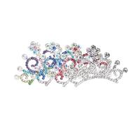 Mikinona 4piezas Joyas De Para Forma De Pasador Delicado Tocado Para Cumpleaños De Princesa y