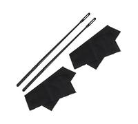 Mikinona 4piezas Limpieza Para Flauta Piccolo Varilla De Limpieza Para Flauta Accesorio De Para Herramienta De Para Piccolo Paño De Para Limpiador Travesera