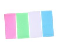 Mikinona 4piezas Toallas Exfoliantes Corporales Paños De Ducha Decoración Del Baño