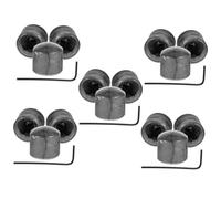 Mikinona 5 Juegos de guitarra electrica de volumen de guitarra llave de bajo de accesorios guitar accessories instrumentos musicales eléctrica