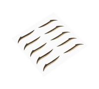 Mikinona 5 Pares Delineador de ojos pegatinas de ojos de colores sombra Gel Pegatinas de maquillaje de fiesta Pegatinas de maquillaje versátiles pegatinas de ojos maquillaje pegamento