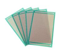 Mikinona 5 Piezas Placa PCB de para Soldadura y Prototipos Electrónicos DIY Tablero de Circuitos para Proyectos de Electrónica
