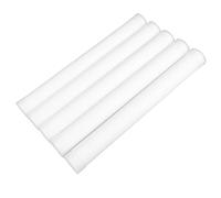 Mikinona 5 Tubos de Almacenamiento para Carteles Tapa, Tubo Redondo de Plástico Mate 3.5x31 Cm, Contenedor para Envío y Transporte de Documentos y Obras de Arte