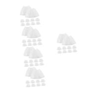 Mikinona 50piezas Bolsa Colectora De Para Aspiradora De Uñas Filtro De Limpieza Para Salones De Diseño De No Tejida Compatible Aspiradoras De Manicura Blanco Ventiladores
