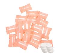 Mikinona 50piezas Toallitas Limpiadoras Comprimidas De Viaje Toallas Desechables Rostro Toallas De Viaje Comprimidas Para Exteriores y Actividades Al Aire