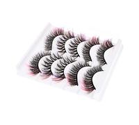Mikinona 5pares Pestañas Postizas De Para Cosplay De Extensiones Dramáticas Para Halloween y Fiestas Largas y Esponjosas Maquillaje y Divertido