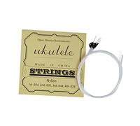 Mikinona 5piezas Cuerdas De Nylon Para Ukulele Para Instrumentos Musicales Repuestos De Alta Resistencia Para Reparación y Reemplazo