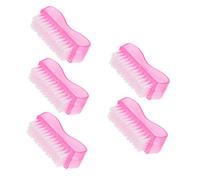 Mikinona 5piezas Limpieza Manicura Cepillo Unids Polvo Uñas Herramienta Uñas Ligero Compacto