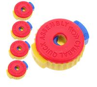 Mikinona 5piezas Tuercas De Liberación Rápida Para Platillos Accesorios De Reemplazo Para Fijación De Tambores Instalación Simple