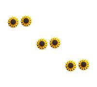 Mikinona 6 Piezas Clip De Perfume De Coche Clip De Perfume De Flor De Sol Decoraciones De Margaritas Difusor De Coche De Girasol Perfume De Aceite Esencial Perfume De Margarita El Plastico