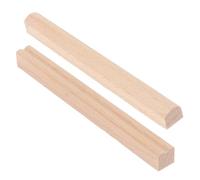 Mikinona 6 Piezas De Tiras De Madera De Metralla Para Piano De Pulgar Piezas De Repuesto Para Piano De Pulgar Puente Kalimba Profesional Puente De Repuesto Kalimba Marrón