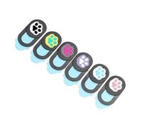 Mikinona 6 Piezas Deslizante para Cámara Web de Protección de Privacidad para Ordenador Tableta y Móvil Antihacking y Antipeeping y Ultra Delgado Instalación y Remoción