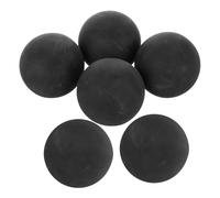 Mikinona 6 Piezas raquetbol Pelota rebotada Hand Ball Pelota Que rebota Handball Bola de Rebote para Black