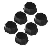 Mikinona 6 Tapas Protectoras para La Parte Inferior Trásera del Mango De La Raqueta De Tenis Accesorio Protector para Raqueta De Tenis Funda Protectora para El Mango De La De