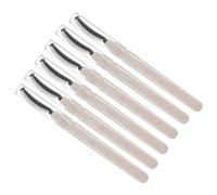 Mikinona 6piezas Aplicadores Maquillaje Rímel Pestañas Herramientas Maquillaje Pestañas Cepillo Cejas Kit