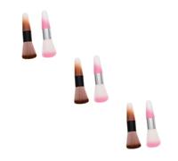 Mikinona 6piezas Brochas De Maquillaje Para Cepillos Para y Limpiador De Uñas y Ergonomía y Alta Durabilidad