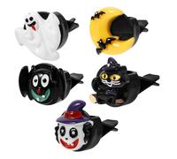 Mikinona 6piezas Clip Aromatizante Para Ventilación De Auto Halloween Decoración De Calabaza y Fantasmas Para Perfume Aire Acondicionado