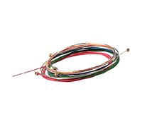 Mikinona 6piezas Cuerdas De Guitarra Acústica De Metal De Duraderas Para Instrumentos Musicales Para Guitarristas Que Buscan Sonido y Potente