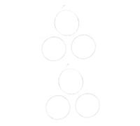 Mikinona 6piezas Cuerdas De Repuesto Para Balalaika De Nylon De Accesorios De Alta Durabilidad y Rendimiento Para Músicos y Aficionados