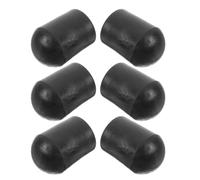 Mikinona 6piezas Junta del Cordal del Violonchelo Tapones Protectores de Punta de Goma Antideslizantes para Uso Concierto Práctica Casa