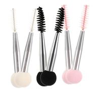 Mikinona 6piezas Pincel Para Pestañas Sombra De Ojos Esponja De Maquillaje Para Base Aplicadores Con Brocha Liquido