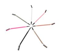 Mikinona 7 Piezas cepillo corrector pinceles de maquillaje cepillo de pestañas Separador de peine de pestañas nylon
