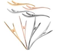 Mikinona 8 Pasadores de Pelo para Mujer de Metal para El Pelo Horquillas Grandes Diseño Cómodo para Peinar