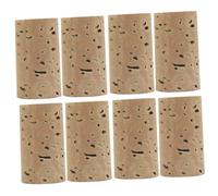 Mikinona 8 piezas Tapones de Corcho para Flauta Recambios Pequeños para Cabeza de Flauta Accesorios Musicales Fáciles de Instalar Sellado Eficaz contra Fugas de Aire Prolongan Vida del