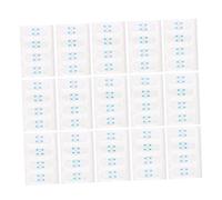 Mikinona 80 Piezas Herramienta etiqueta engomada de la cara en forma de v moldeador de cara delgada parche de estiramiento facial cara delgada pegatinas Cinta Azul