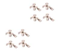 Mikinona 8piezas Ajustador De Cuerdas De Erhu De Acero Inoxidable Herramientas Para Erhu y Zhonghu Diseño Práctico y Duradero Fácil De Usar y Automático