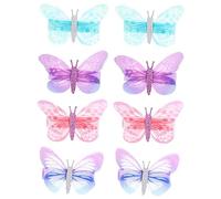Mikinona 8piezas Horquillas De Para Accesorios De Cabello De Clip De Pelo Infantil Especiales