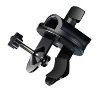 Mikinona Abrazadera para Soporte de Micrófono de Metal Placa Giratoria y Ajuste de Ángulo, Clip para Micrófono de 15 Mm Adecuado para Estudio y Práctica de Bandas