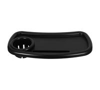 Mikinona Accesorio para bandeja de refrigerios para cochecito - Bandeja para cochecito de bebé con portavasos para refrigerios y juegos - Se adapta a la mayoría de los mangos de parachoques -