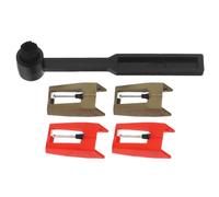 Mikinona Accesorios Para Tocadiscos De Vinilo Aguja Del Tocadiscos Cartuchos Giratorios Aguja De Registro De Reemplazo Lápiz De Disco De Vinilo Metal