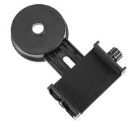 Mikinona Adaptador de Fotografía para Móvil con Clip Soporte para Telescopio Monocular y Prismáticos Montaje Compacto para Smartphone Compatible con Lentes Zoom y Teleobjetivo Móvil