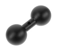 Mikinona Adaptador Soporte Móvil Moto Doble Bola Aluminio Estable Compatible Montaje Telefono