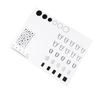 Mikinona Almohadilla De Silicona Para Manicura Flexible Tapete Protector Para Estampado y Práctica De Uñas Con Regla Integrada y Guía Para Pegatinas Fácil De Limpiar y Almacenar