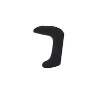 Mikinona Almohadilla Pulgar de Clarinete de Silicona Negra Reposadedos Ajustable Cojín Flexible de 2 MM de Grosor Soporte Cómodo para Reducir Fatiga Interpretación Musical
