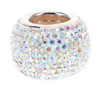 Mikinona anillo decorativo para asiento de coche Decoración de coche para mujeres fundas de toalla para asientos de coches fundas de asiento con cuentas para camiones Almohada cobre Plata