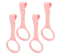 Mikinona Anillos de Dominadas Portátiles para Bebés, 4 Piezas de Pp, Ayuda para Que el Ñiño Se Mantenga de Pie y Aprenda a Caminar, Ideales para Viajar y Uso al Aire Libre