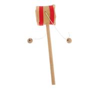 Mikinona Bambú Niño de Percusión Chino Sonajero de Mano Instrumento Musical para Aprendizaje Temprano Instrumento Decorativo Tradicional