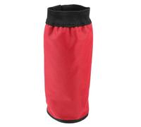 Mikinona Barril de Baquetas Práctico de Tela Oxford y Aleación Roja Gran Capacidad y Protección para Baquetas en Actuaciones al Aire Libre