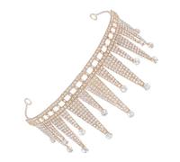 Mikinona Barroca De Rhinestones Para Mujeres Adorno De Boda y Prom Diadema Brillante Para Novias Damas De Honor y Fiestas Elegante Accesorio De Ceremonia