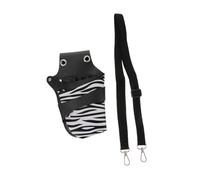 Mikinona Bolsa de Herramientas de Peluquería Profesional Riñonera para Tijeras de Peluquero Kit de Almacenamiento Portátil para Estilistas y Uso en Salones de Belleza