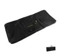 Mikinona Bolsa para Teclado Electrónico de 61 Teclas, de Mano y Mochila, Oxford, Negra, Cómoda para Llevar y Guardar en Casa Viaje